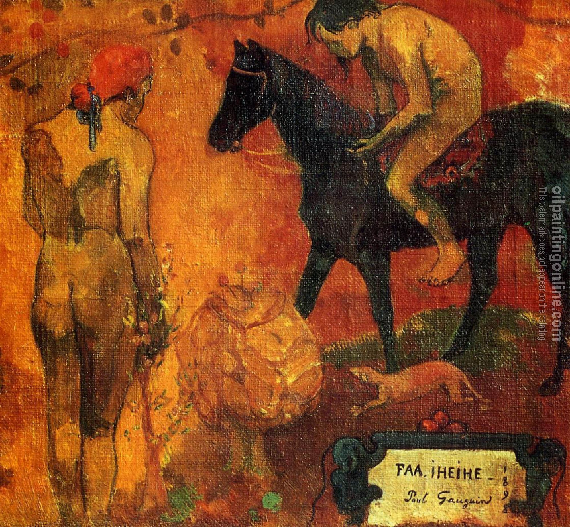 Gauguin, Paul - Tahitian Pastoral